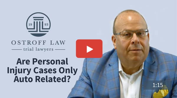 Are Personal Injury Cases Only Auto Related?